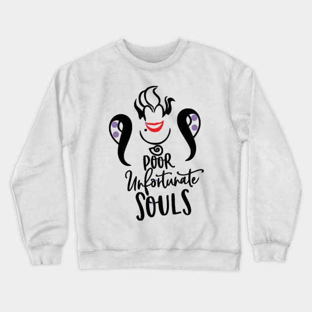 Poor unfortunate soul Crewneck Sweatshirt by wekdalipun